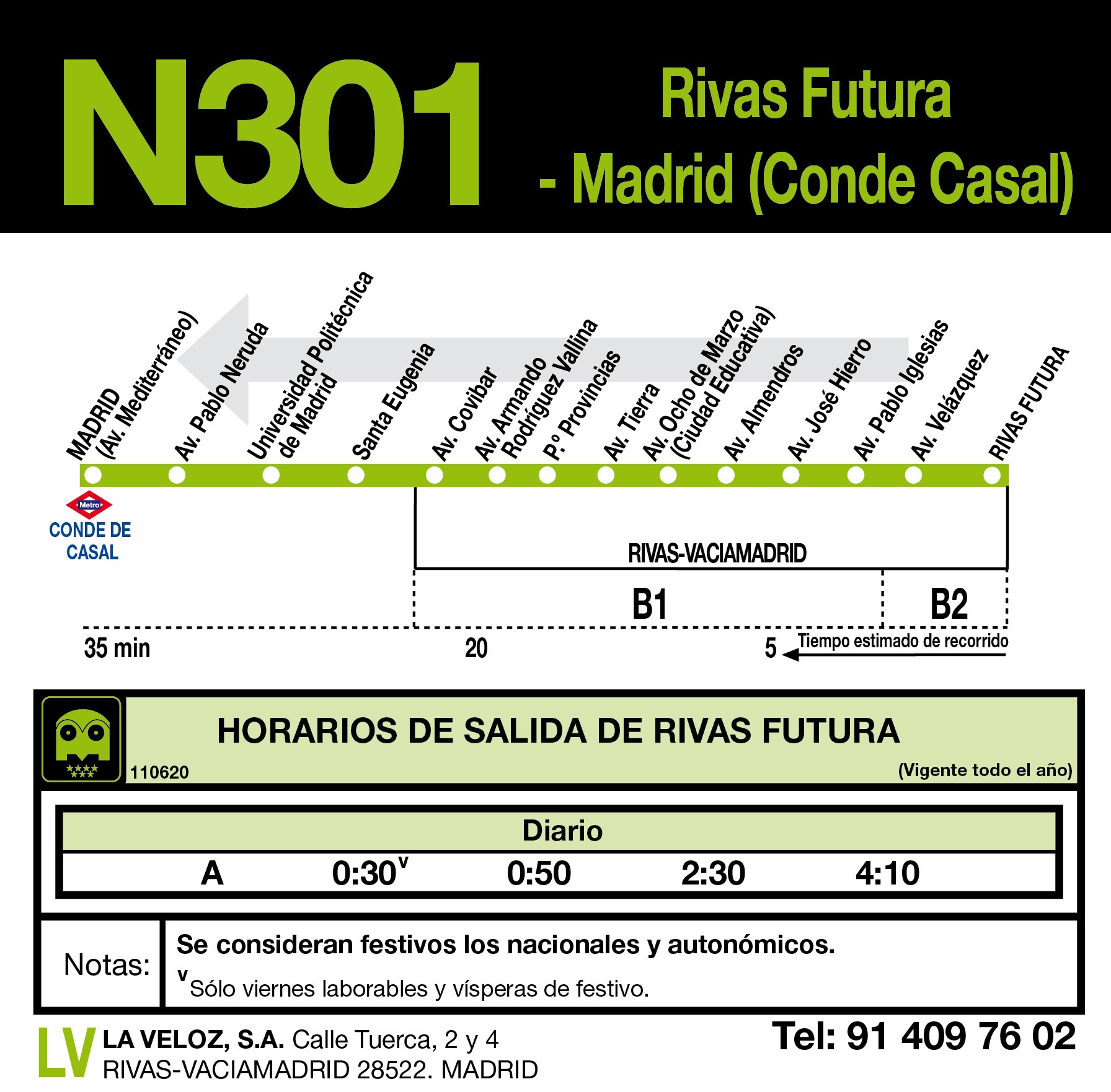 Madrid (C.Casal) - Rivas Futura