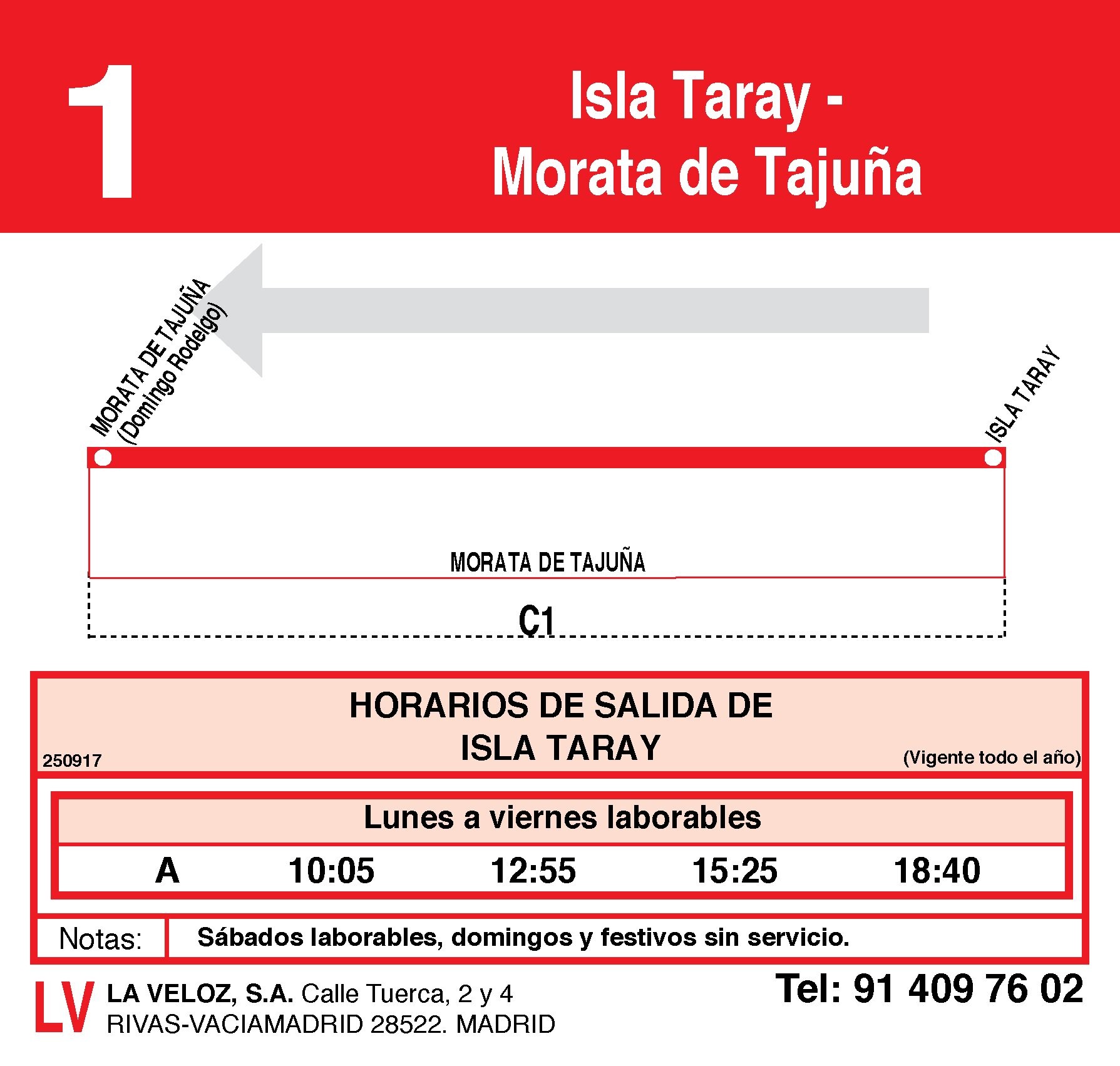 1 MORATA DE TAJUÑA - ILSA TARAY